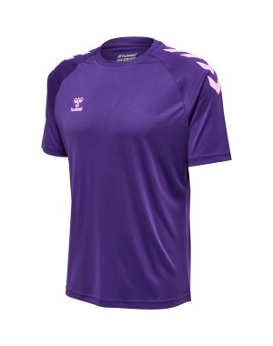 hmlCORE XK CORE POLY T-SHIRT S/S / Interlock-Stoff