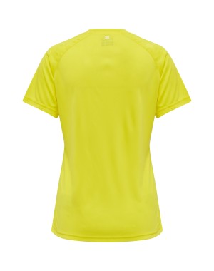 hmlCORE XK CORE POLY TEE  S/S WOMAN / Interlock-Stoff