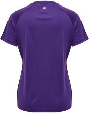 hmlCORE XK CORE POLY TEE  S/S WOMAN / Interlock-Stoff