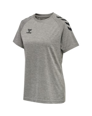 hmlCORE XK CORE POLY TEE  S/S WOMAN / Interlock-Stoff