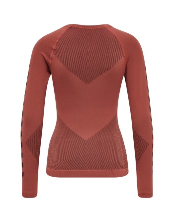 HUMMEL FIRST SEAMLESS JERSEY L/S W / Nahtlose Verarbeitung und körperbetontes Design