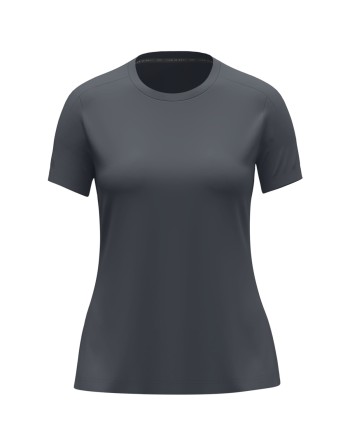 T-Shirt Uni Damen / Polyester-Mini-Piquet