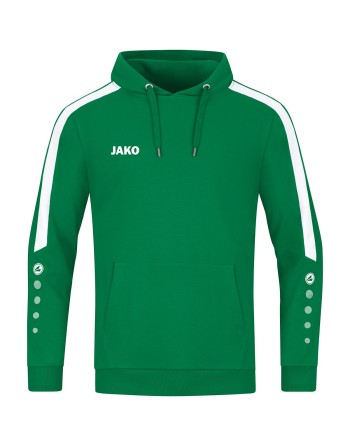 Kapuzensweat Power / Cotton-Polyester-Interlock