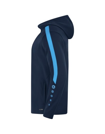 Kapuzenjacke Power / Bonded-Polyester-Fleece