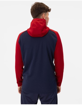 Kapuzenjacke Iconic / Bonded-Polyester-Fleece