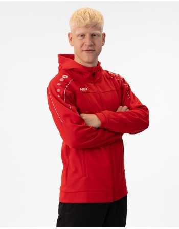 Kapuzenjacke Classico / Bonded-Polyester-Fleece