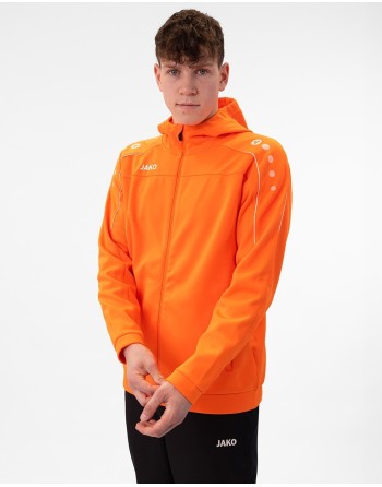 Kapuzenjacke Classico / Bonded-Polyester-Fleece