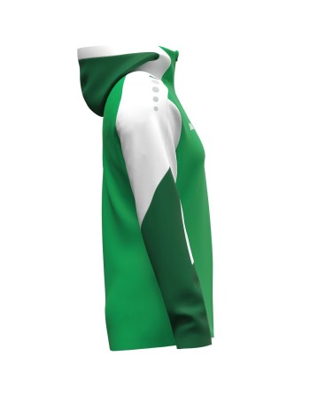 Kapuzenjacke Dynamic Damen / Polyester-Interlock-Fleece