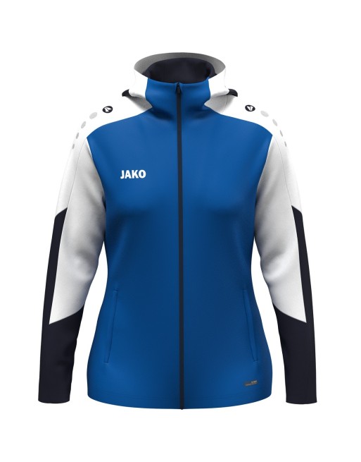 Kapuzenjacke Dynamic Damen / Polyester-Interlock-Fleece