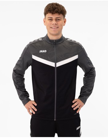 Polyesterjacke Iconic / Matt-Polyester-Tricot