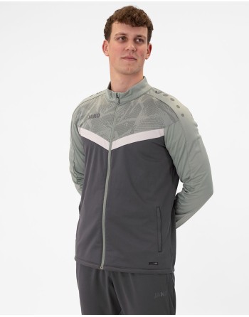 Polyesterjacke Iconic / Matt-Polyester-Tricot