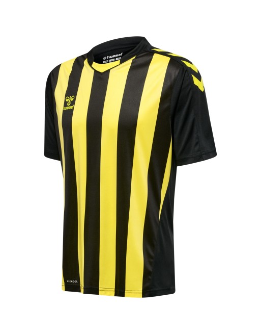 hmlCORE XK STRIPED JERSEY S/S / Interlock-Stoff