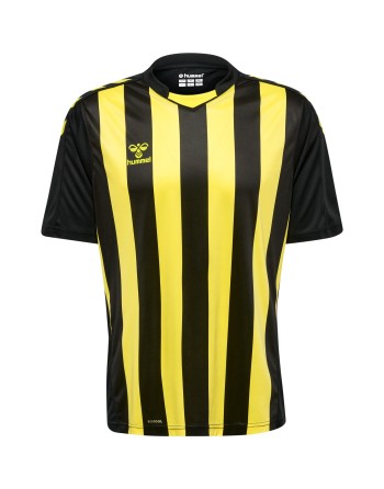 hmlCORE XK STRIPED JERSEY S/S / Interlock-Stoff