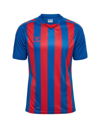 hmlCORE XK STRIPED JERSEY S/S / Interlock-Stoff