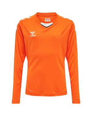 hmlCORE XK POLY JERSEY L/S KIDS / Interlock-Stoff