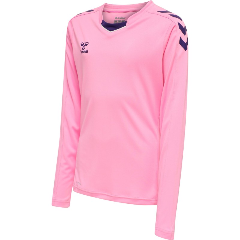 hmlCORE XK POLY JERSEY L/S KIDS / Interlock-Stoff